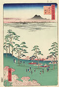 One Hundred Famous Views of Edo “View to the North from Asukayama Hill”