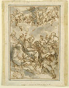 Exaltation of the Cross and Saints (Design for a Painting for the Cathedral of Pisa)