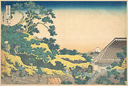 冨嶽三十六景　東都駿台|Surugadai in Edo (Tōto Sundai), from the series Thirty-six Views of Mount Fuji (Fugaku sanjūrokkei)