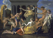 Bacchanale Before a Temple