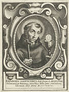 Portret van de Augustijn Johannes González