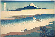 冨嶽三十六景　武州玉川|Tama River in Musashi Province (Bushū Tamagawa), from the series Thirty-six Views of Mount Fuji (Fugaku sanjūrokkei)