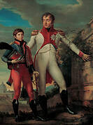 Luigi Bonaparte with his son Napoleone Luigi