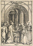 The Betrothal of the Virgin, from The Life of the Virgin