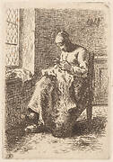 Woman Sewing (La Couseuse)