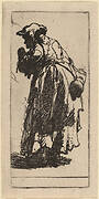 Old Beggar Woman with a Gourd