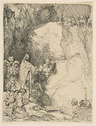 The Raising of Lazarus, small plate