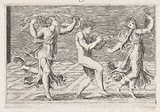 Speculum Romanae Magnificentiae: Dance of Fauns and Bacchants