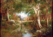 Landscape Inside the Woods