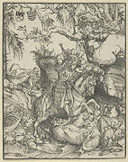 St. George on Horseback Slaying the Dragon