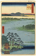 Benten Shrine, Inokashira Pond, No. 87 from One Hundred Famous Views of Edo