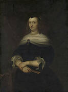 Portrait of a Woman, thought to be Lucretia Boudaen (1616-1663), Wife of Jean Ortt and Second Wife of Christoffel van Gangelt