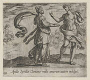 Apollo Granting the Cumaean Sybil's Wish (Apollo Sybillae Cumanae mille annorum atatem indulget), from Ovid's The Metamorphoses, plate 133