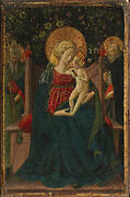 Virgin and Child with a Papal Saint and Saint Dominic