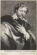 Portret van de schilder Peter Paul Rubens