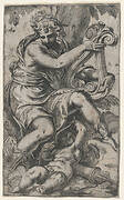 Apollo with Lyre and Cupid