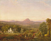 Autumn Landscape, Sugar Loaf Mountain, Orange County, New York