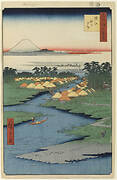 Horie and Nekozane, No. 96 from One Hundred Famous Views of Edo