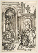 The Presentation of the Virgin in the Temple, from The Life of the Virgin