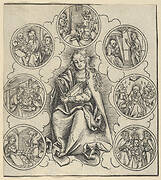 The Virgin Surrounded by Sven Medaillons Representing the Seven Joys of the Virgin