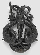 Door Knocker with Neptune and Sea Horses