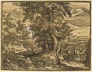 Landscape with a Shepherd Couple