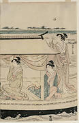 Women in a Pleasure Boat on the Sumida River