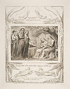 Job accepting Charity, from Illustrations of the Book of Job