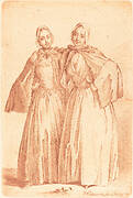 Two Standing Ladies (Demoiselles Quantin)