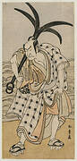 Nakamura Nakazo I as a Townsman Holding an Anchor