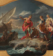 Departure of Aeneas from Carthage