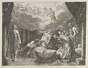 Plate 10: Allegory on the Discord in France, from Caspar Barlaeus, "Medicea Hospes"