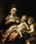 Virgin and Child with an Angel (Madonna del Latte)