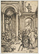 The Presentation of The Virgin in the Temple, from The Life of The Virgin