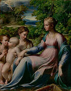 Virgin and Child with Saint John the Baptist and Mary Magdalene