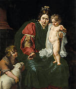 The Virgin and Child with the infant St John the Baptist