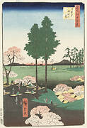 One Hundred Famous Views of Edo “Suwa Bluff at Nippori”