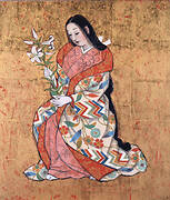 Study for "Garasha Hosokawa", Wall Painting in Tamatsukuri Cathedral, Osaka