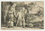 Christ returning from the temple with his parents