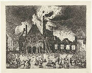 De brand in het Oude Stadhuis van Amsterdam, 1652