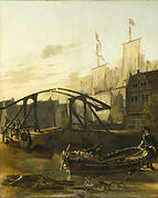 View of a Harbor in Schiedam