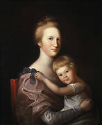 Portrait of Mrs. John Brice and Daughter