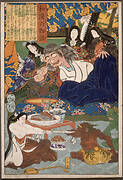 Shutendōji Surrounded by Women