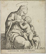 The Virgin suckling the infant Christ