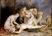 Venus mourning Adonis