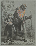 Peasant Woman with Baby and Little Girl