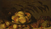 Fruit Still Life with a Pewter Dish