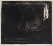 Jerome in a Dark Chamber