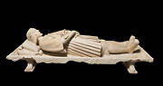 Recumbent effigy of Gaston de Foix