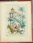 Ornamental Design from "Nouvelle suite de cahiers chinois a l'usage des dessinateurs et des peintres" No.3, Inventés et dessinés par Jean Pillement. Gravés par Anne Allen.